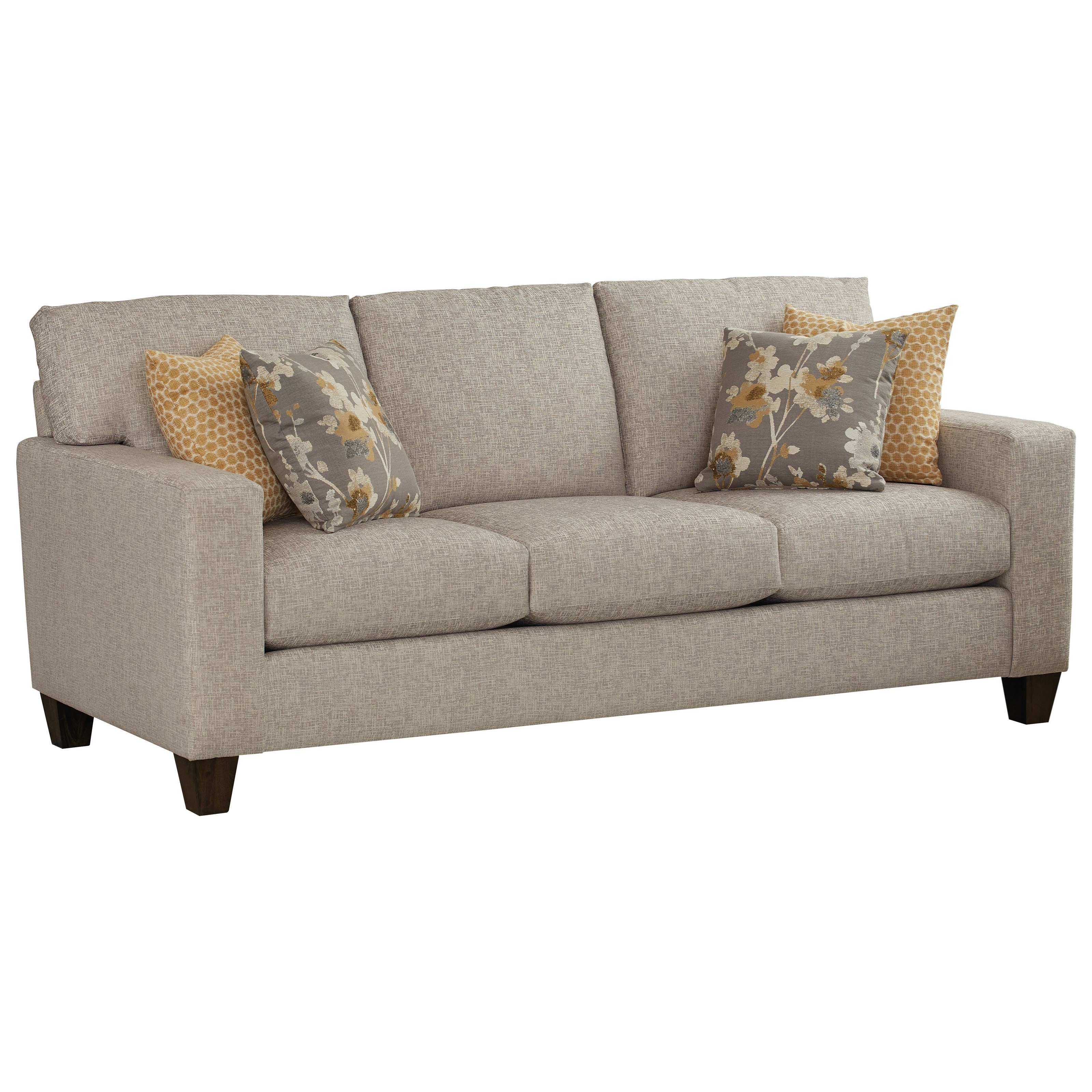 Bassett Tate Contemporary Sofa Wayside Furniture Sofas